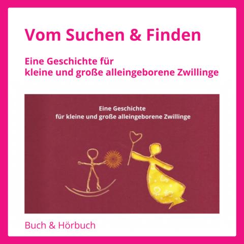 Mit dieser wunderschön bebilderten Geschichte gibt Anne Kathrin Frihs Alleingeborenen Worte und Bilder, die ihnen helfen, ihre Suche nach ihrem verlorenen Geschwister zu verstehen und ihn wieder zu finden.